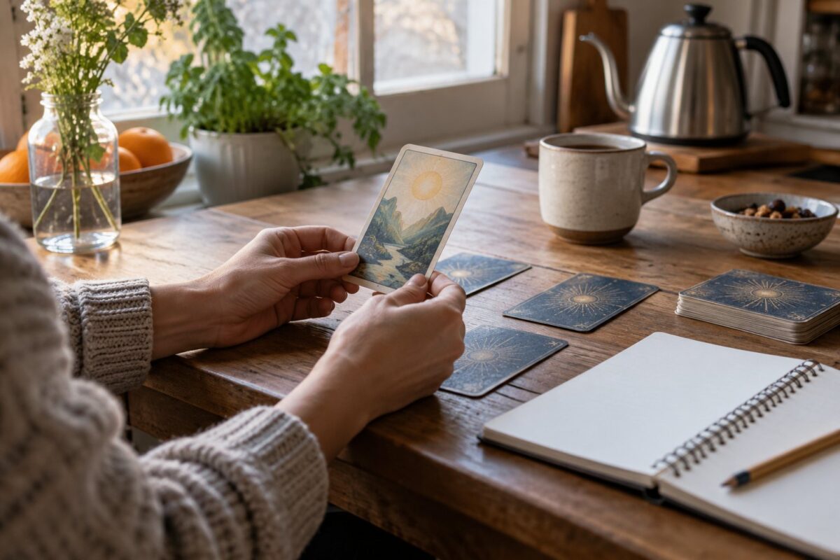 Tirer les cartes chaque matin : ce que ce rituel m'a appris sur le travail et la décision