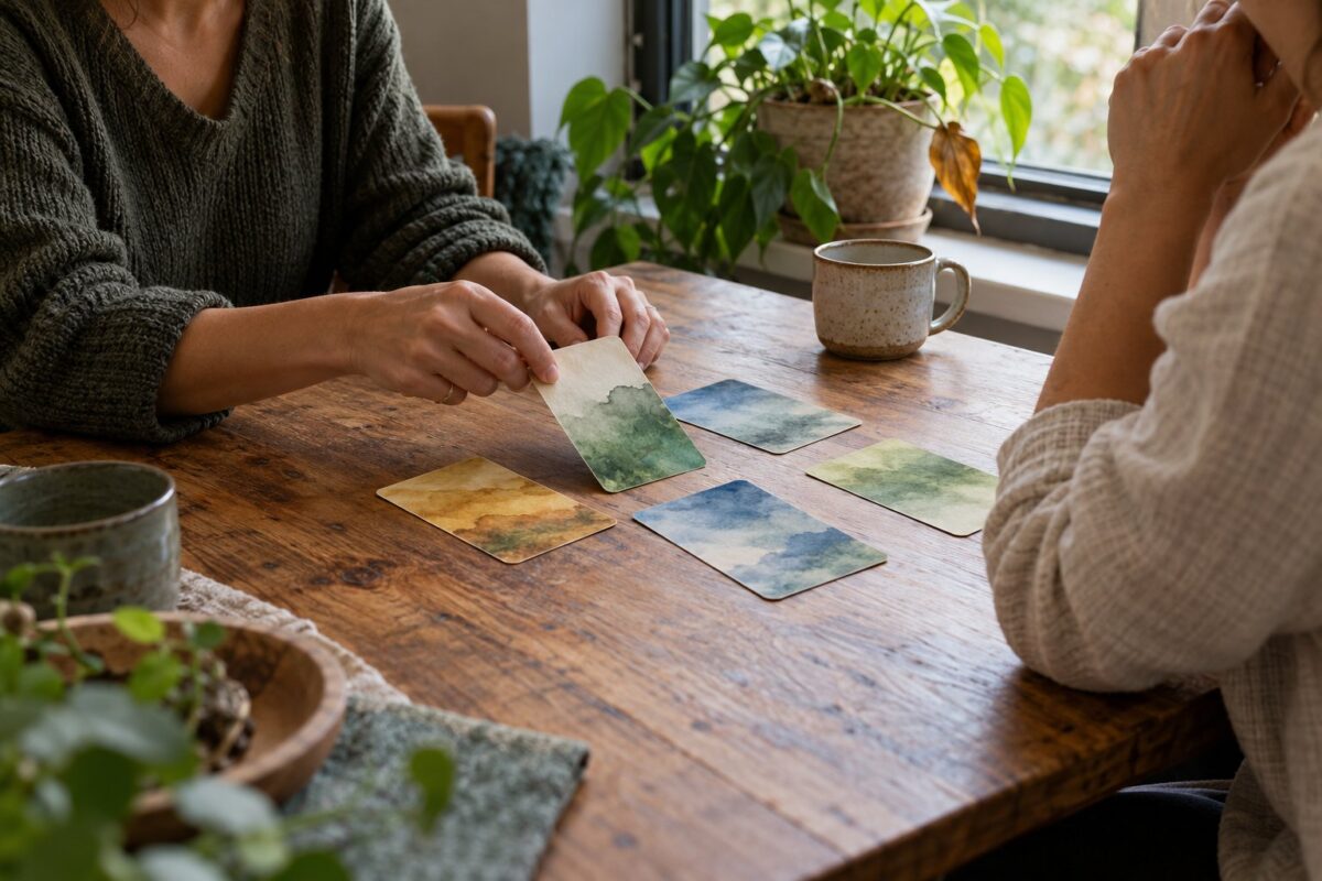 Tirer les cartes pour parler du climat : ce que l'oracle de Belline raconte vraiment de nos inquiétudes